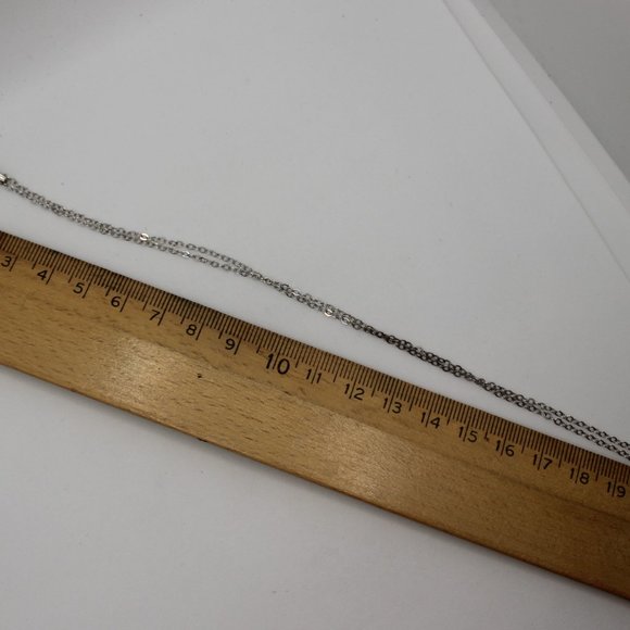 Gorham Crystal Star of David Sterling Necklace Vintage - Picture 5 of 5